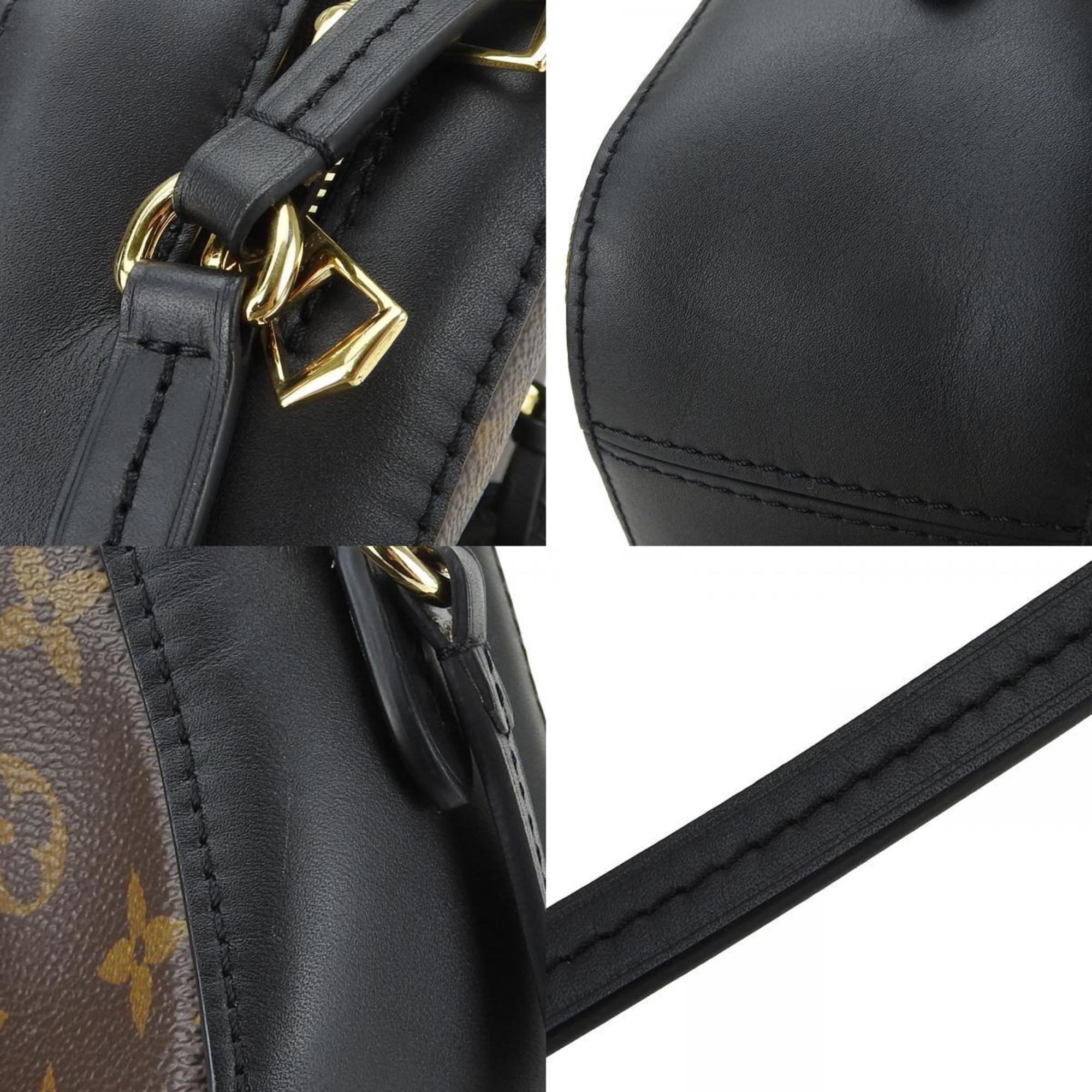 Louis Vuitton Shoulder Bag Santonge M43555 Monogram Canvas Noir Black Tassel Pochette Women's LOUIS VUITTON