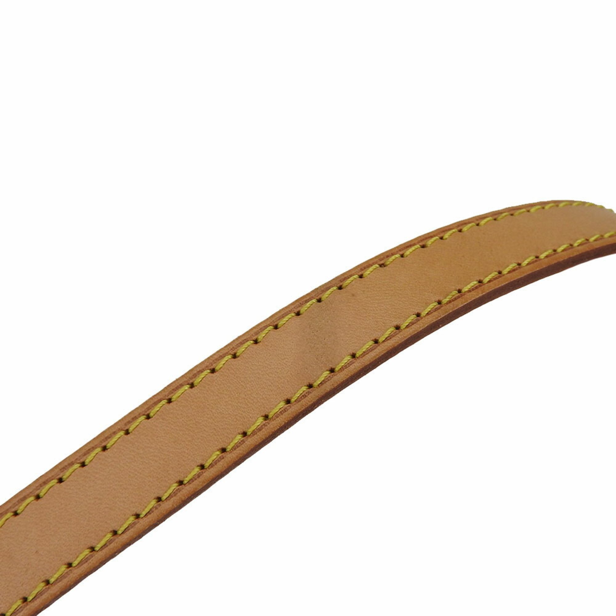 Louis Vuitton Shoulder Strap, Tanned Leather, Beige, Women's LOUIS VUITTON