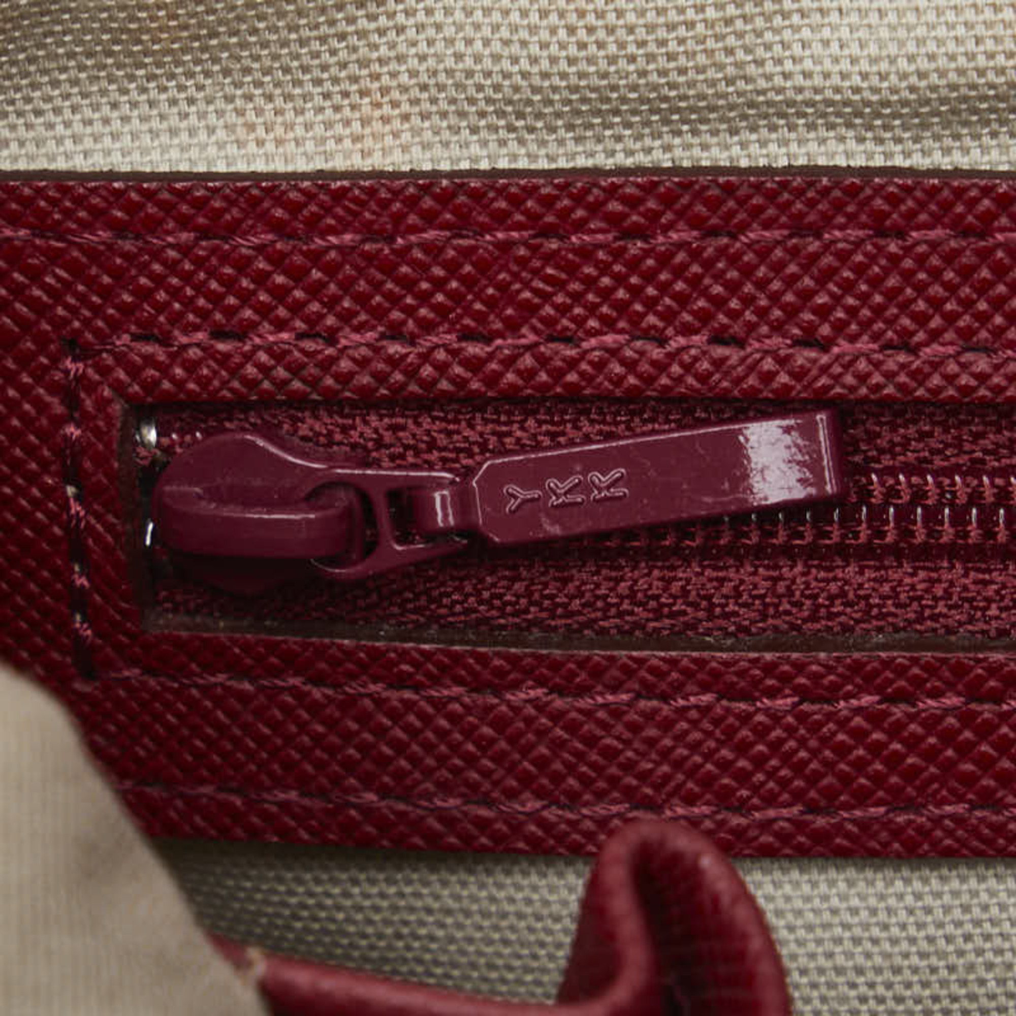 Burberry Nova Check Shoulder Bag Beige Red Canvas Leather Women's BURBERRY
