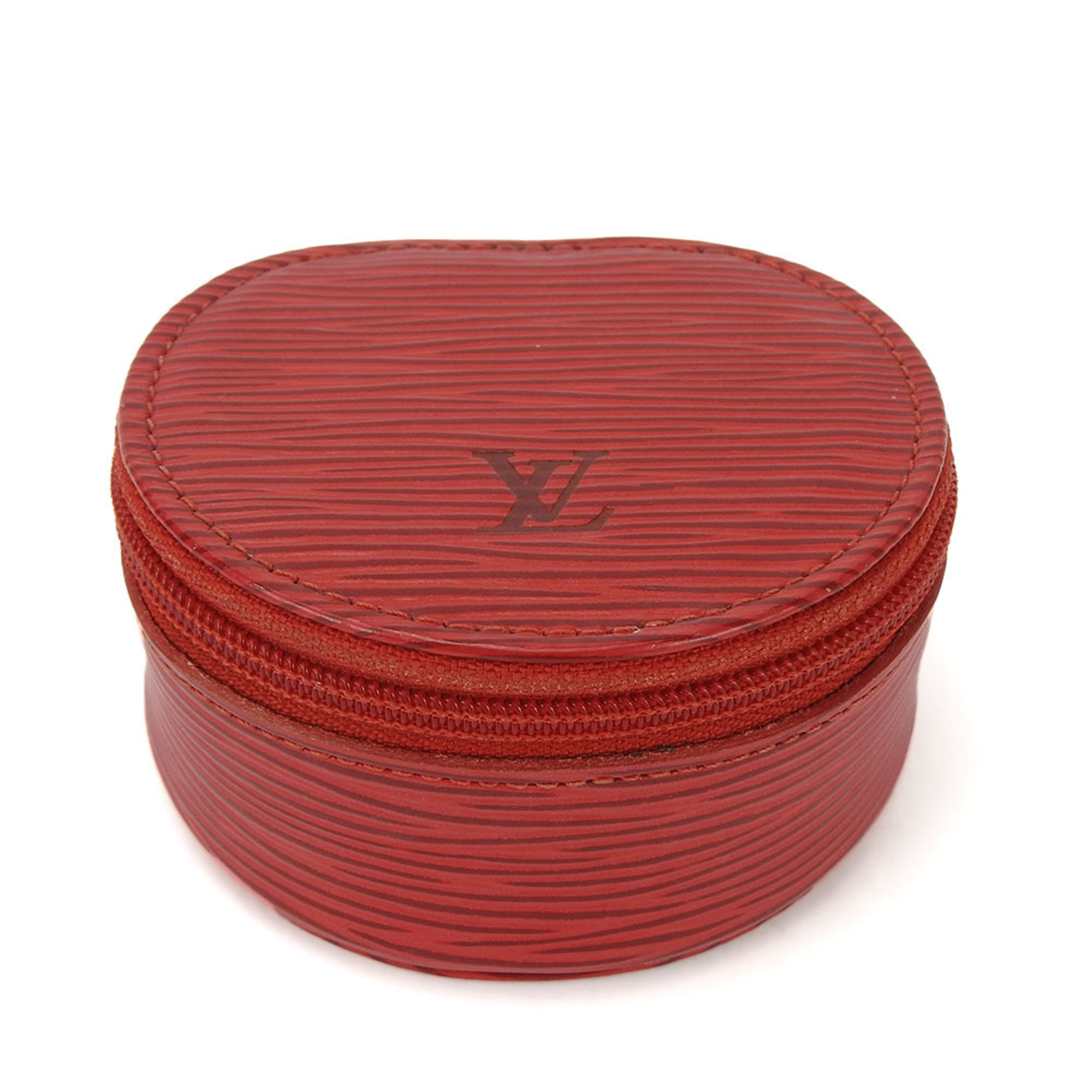 Louis Vuitton Pouch Ecrin Bijou M48227 Epi Leather Castilian Red Case Women's Men's LOUIS VUITTON