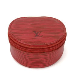 Louis Vuitton Pouch Ecrin Bijou M48227 Epi Leather Castilian Red Case Women's Men's LOUIS VUITTON