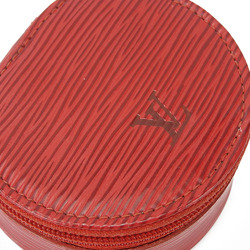 Louis Vuitton Pouch Ecrin Bijou M48227 Epi Leather Castilian Red Case Women's Men's LOUIS VUITTON