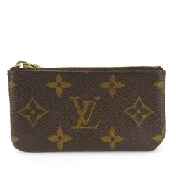 Louis Vuitton Wallet/Coin Case Pochette Cle M62650 Monogram Canvas Brown Compact Women's Men's LOUIS VUITTON