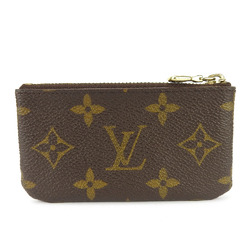 Louis Vuitton Wallet/Coin Case Pochette Cle M62650 Monogram Canvas Brown Compact Women's Men's LOUIS VUITTON