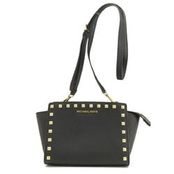 Michael Kors Long Shoulder Studded Bag Leather Women's