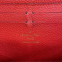 Louis Vuitton Long Wallet Monogram Empreinte Portefeuille Clemence M60169 Trois Men's Women's