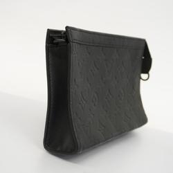 Louis Vuitton Shoulder Bag Monogram Shadow Gaston Wearable Wallet M81115 Noir Men's
