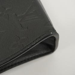 Louis Vuitton Shoulder Bag Monogram Shadow Gaston Wearable Wallet M81115 Noir Men's