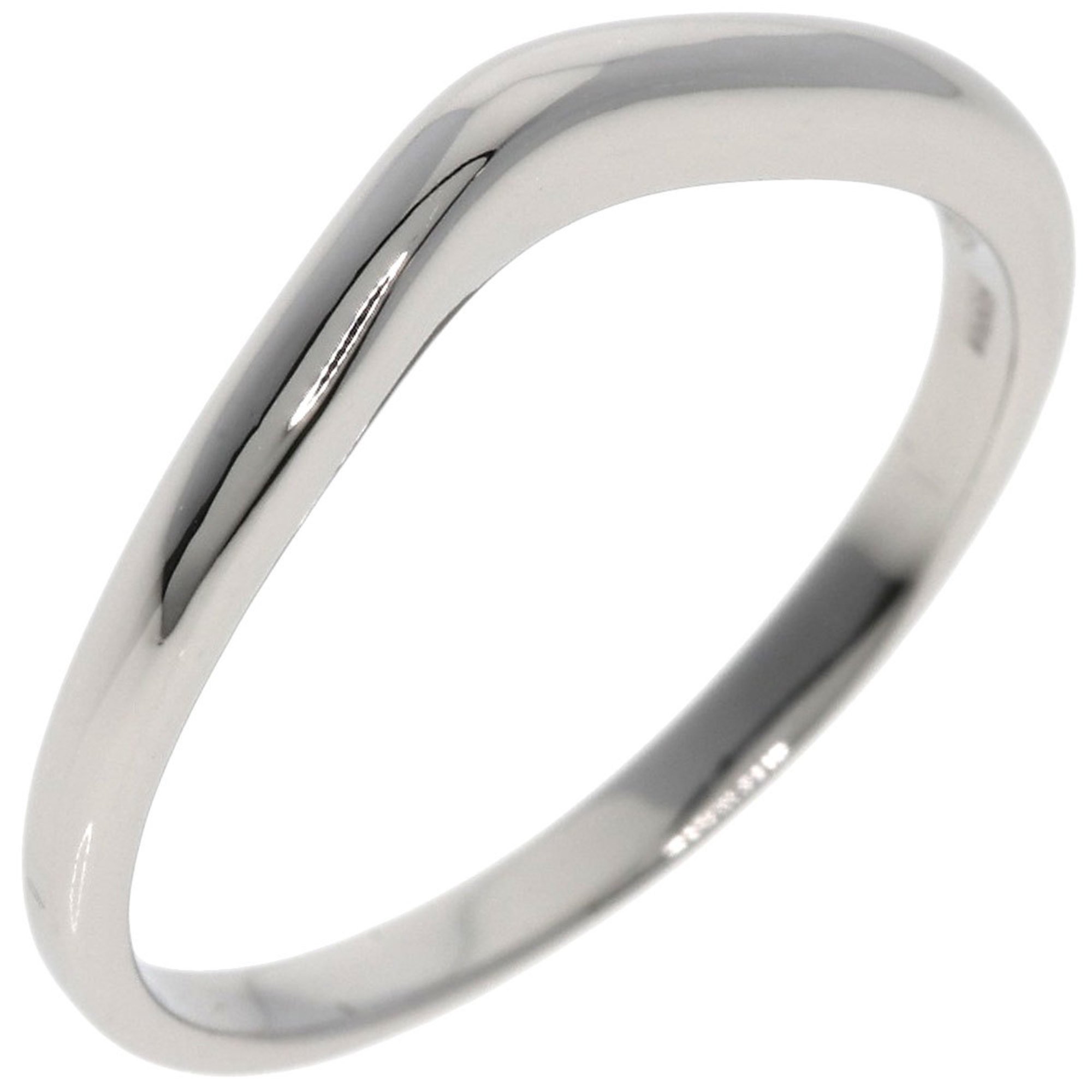 BVLGARI Corona Curve Ring, Platinum PT950, Women's
