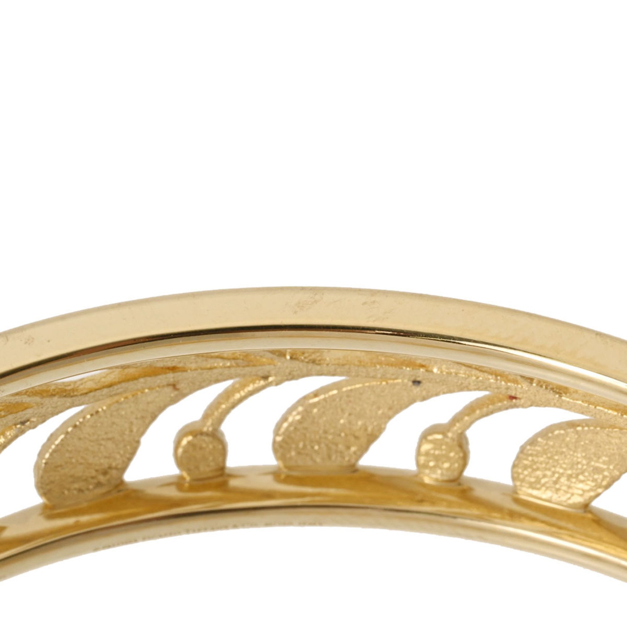 TIFFANY&Co. Tiffany Villa Paloma Palm Bangle - Unisex K18 Yellow Gold Bracelet
