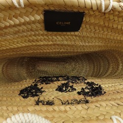 Celine Basket Bag Carlos Valencia Collaboration Tote Raffia Women's CELINE