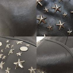 Jimmy Choo Floyd Star Motif Backpack/Daypack Leather Women's