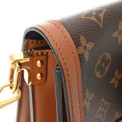 LOUIS VUITTON Louis Vuitton Monogram Reverse Dauphine MM Brown M45958 Women's Canvas Shoulder Bag