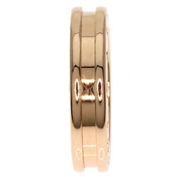 BVLGARI B-zero1 B-zero One Band XS #49 Ring, K18 Pink Gold, Women's