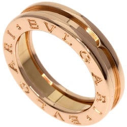 BVLGARI B-zero1 B-zero One Band XS #49 Ring, K18 Pink Gold, Women's