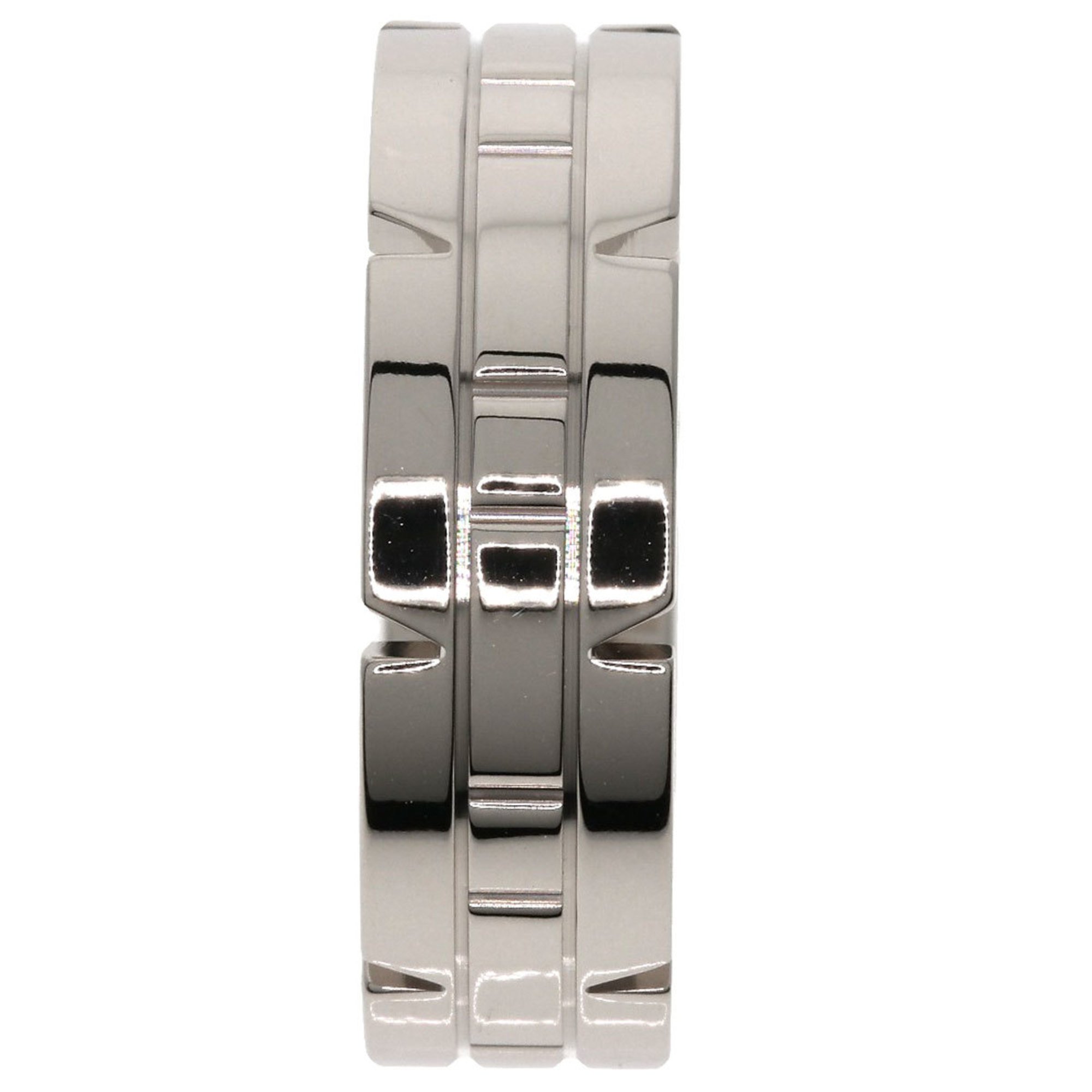 Cartier Tank Francaise #63 Ring, K18 White Gold, Unisex, CARTIER