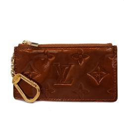 Louis Vuitton Wallet/Coin Case Vernis Pochette Cle M91206 Bronze Ladies