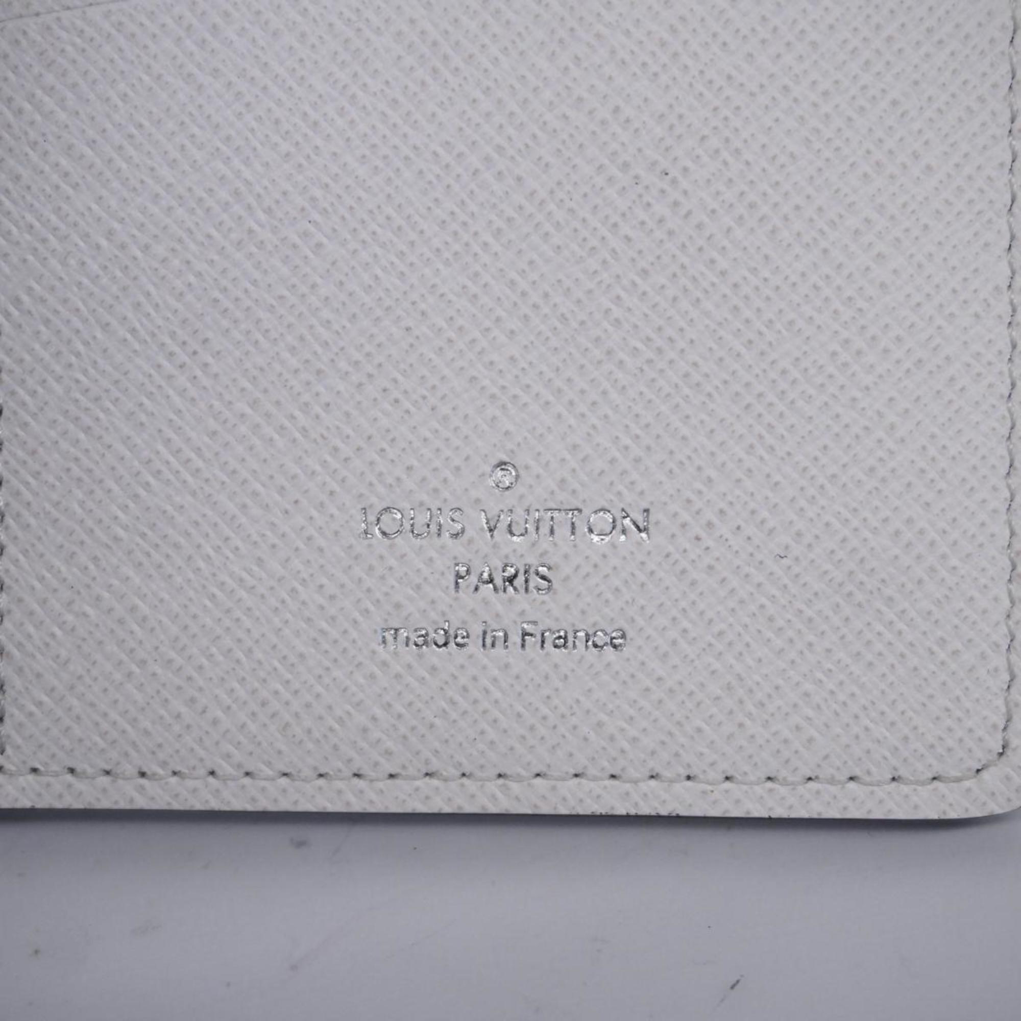 Louis Vuitton Long Wallet Taigarama Portefeuille Brazza M30298 Bron Men's