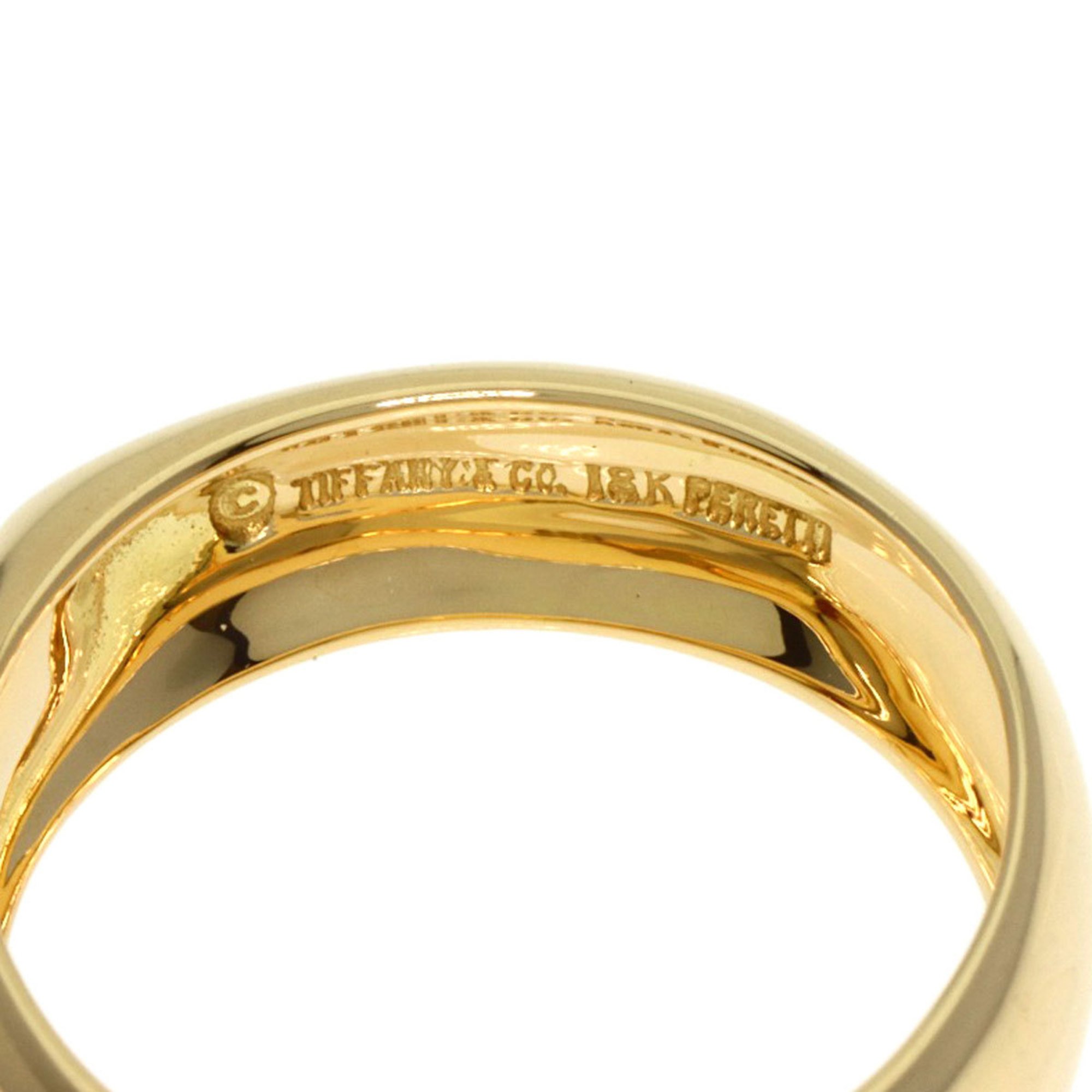 Tiffany Heart Elsa Peretti Ring, 18K Yellow Gold, Women's, TIFFANY&Co.
