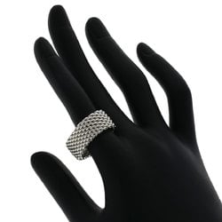 Tiffany Somerset Mesh Ring, Silver, Women's, TIFFANY&Co.