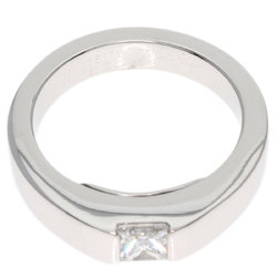 Cartier Tank Diamond #44 Ring, 18K White Gold, Women's, CARTIER