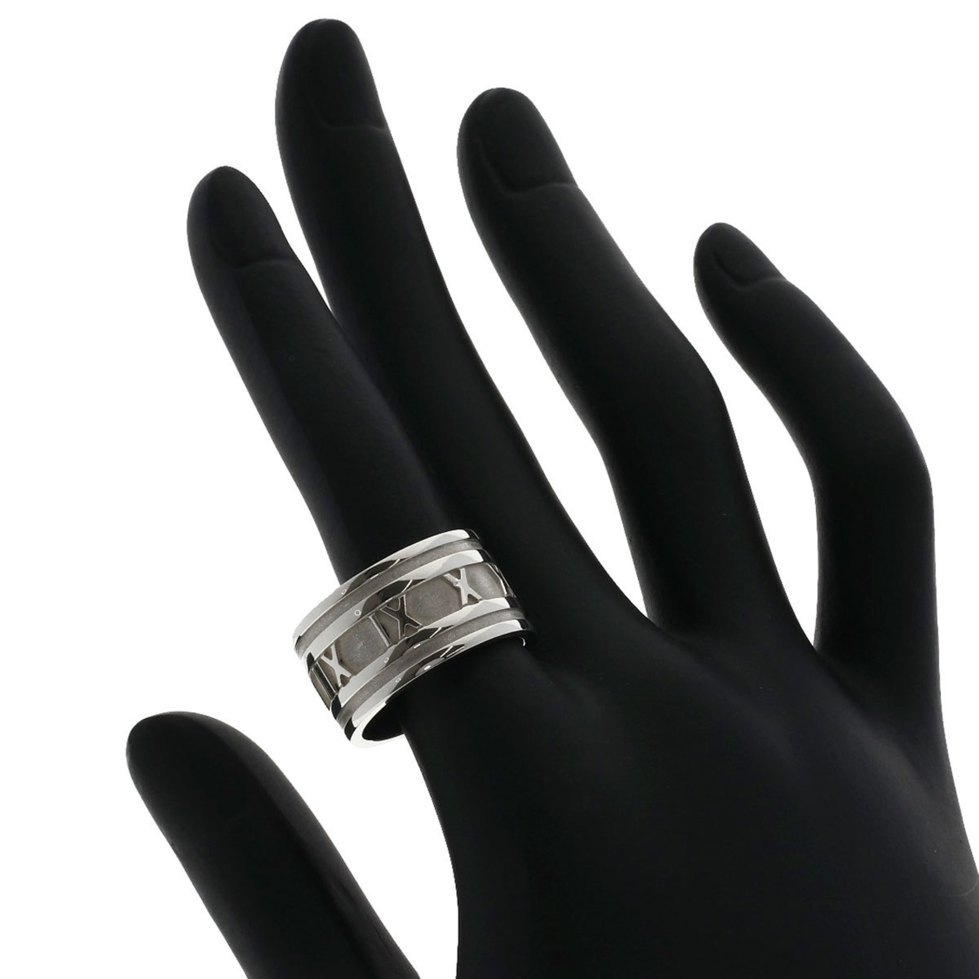 Tiffany Atlas Wide Ring, Silver, Women's, TIFFANY&Co.