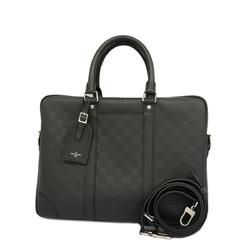 Louis Vuitton Bag Damier Infinie Porte Document Voyage N40444 Noir Men's