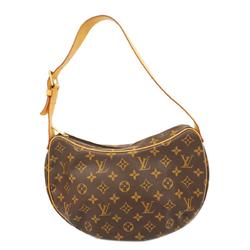 Louis Vuitton Shoulder Bag Monogram Croissant MM M51512 Brown Women's