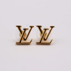 LOUIS VUITTON Louis Vuitton Boucle D'oreille LV Iconic Earrings M00610 Metal Gold
