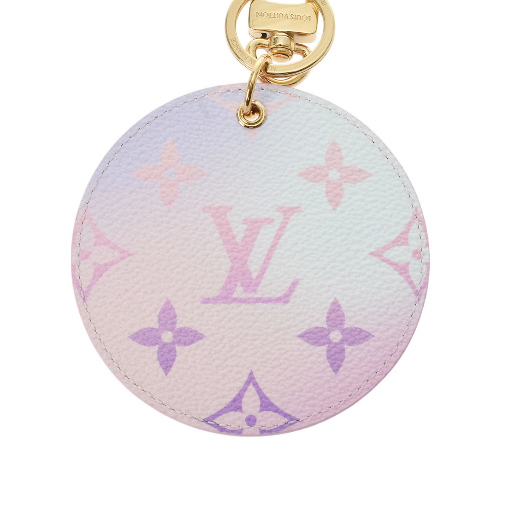 LOUIS VUITTON Louis Vuitton Monogram Giant Porte Cle Illustre Gradient Pink/Purple M00666 Women's Canvas Keychain