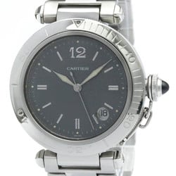 Polished Cartier Pasha 38 Stainless Steel Automatic Mens Watch W31017H3 BF571644