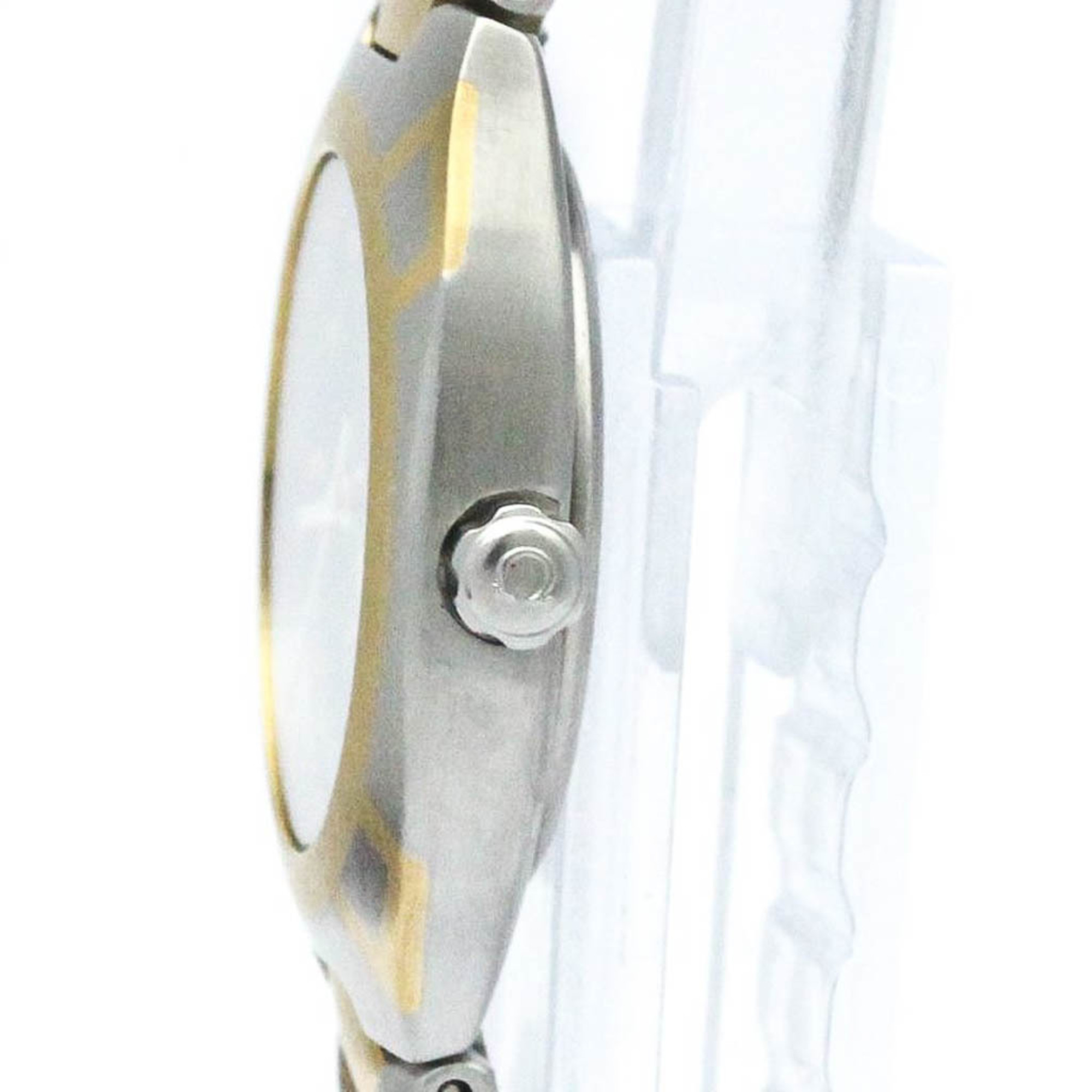 Polished OMEGA Seamaster Polaris 18K Gold Steel Quartz Watch 796.1022 BF571624