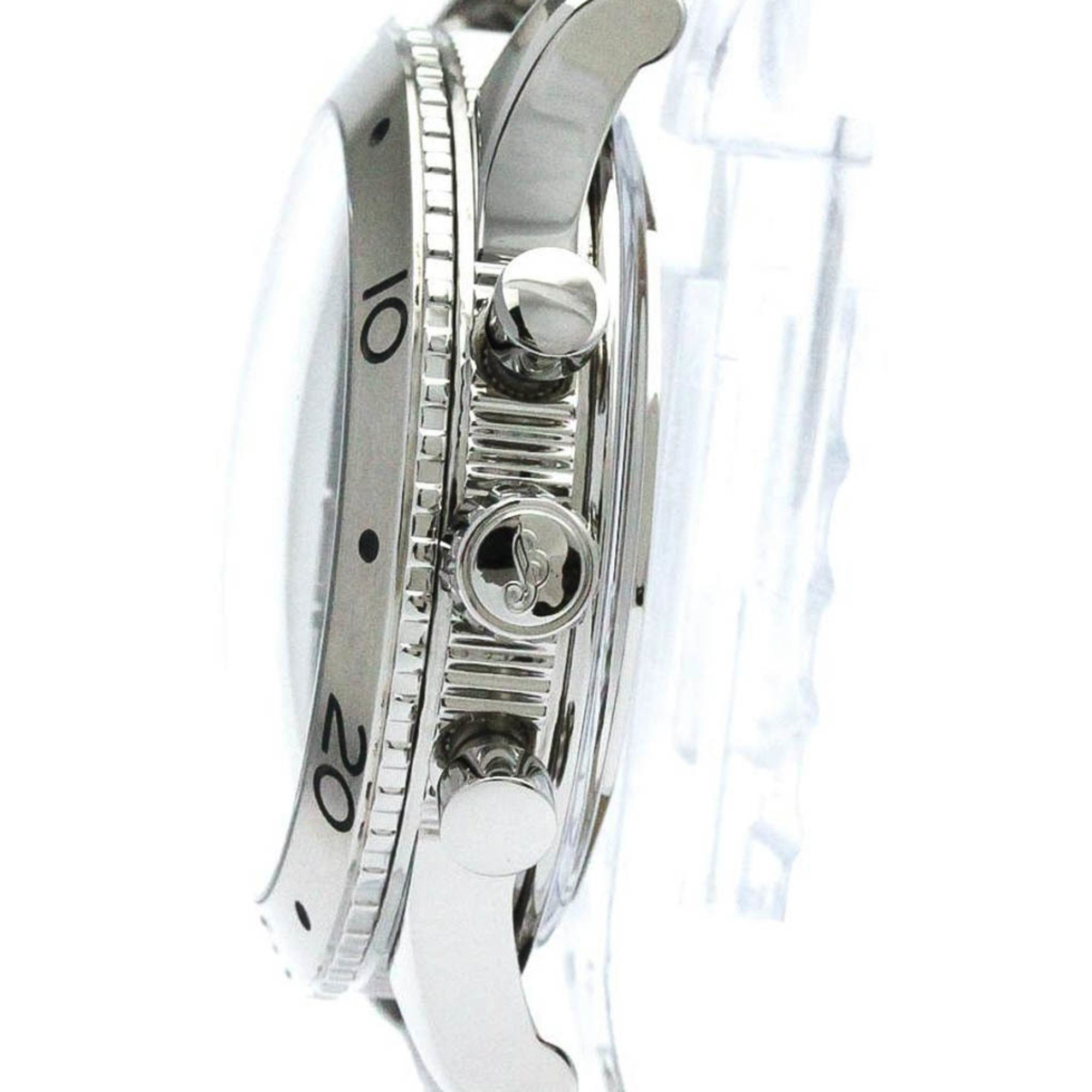 Polished BREGUET Transatlantique Type XX Steel Automatic Watch 3820 BF571609