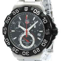 Polished TAG HEUER Formula 1 Chronograph Steel Quartz Watch CAH1110 BF571288