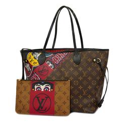 Louis Vuitton Tote Bag Monogram Yamakansai Neverfull MM M43499 Brown Women's