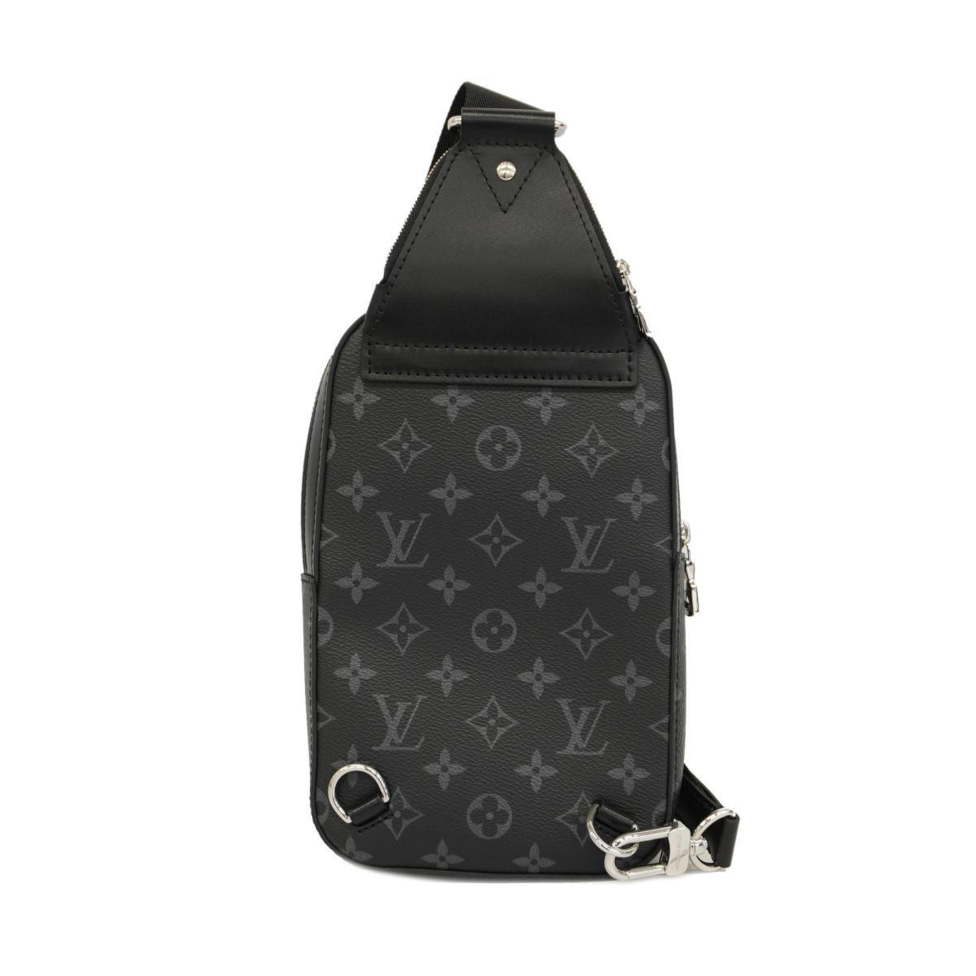 Louis Vuitton Body Bag Monogram Eclipse Avenue Sling M47137 Black 