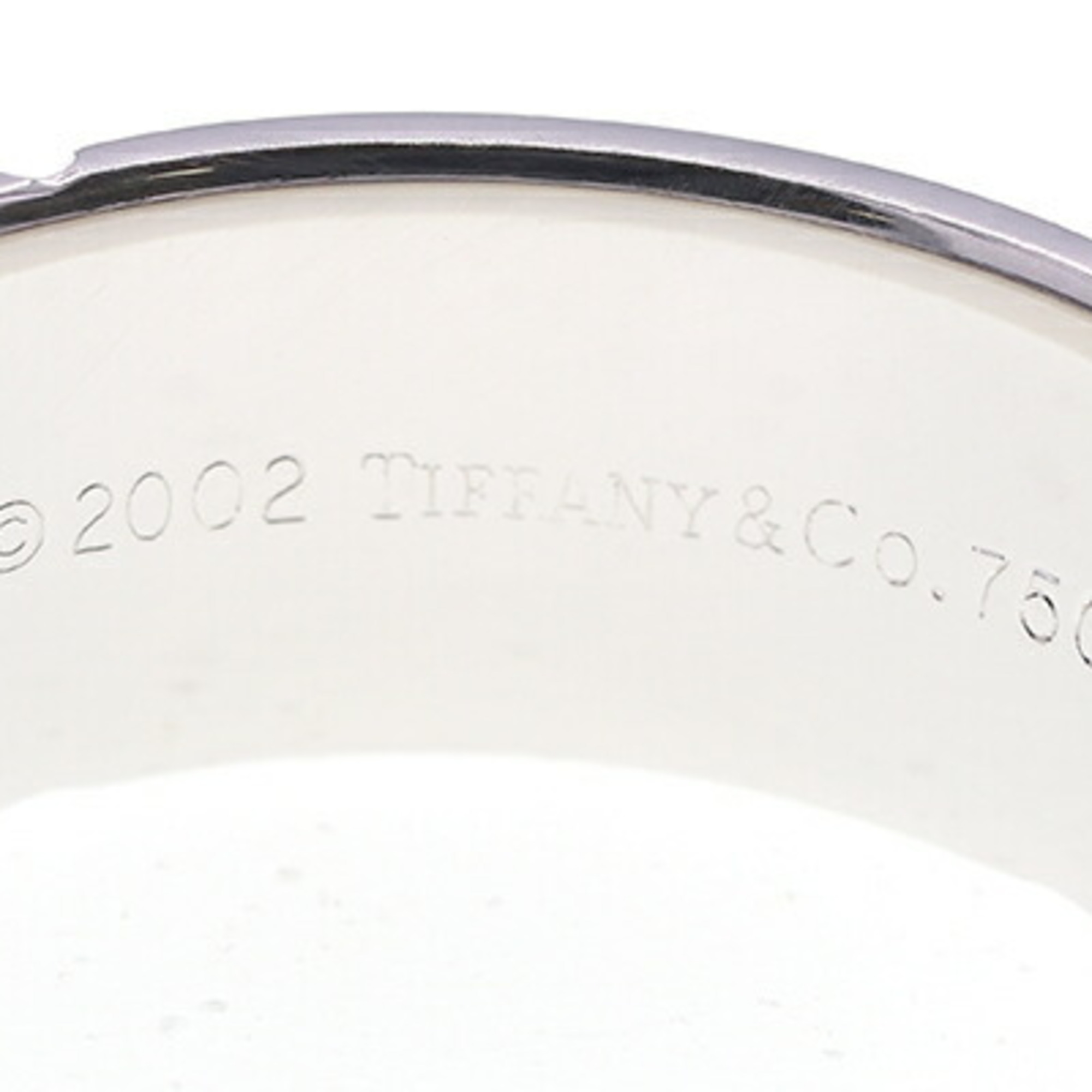 Tiffany Ring Streamerica 750 WG Size 15 Women's TIFFANY&Co.