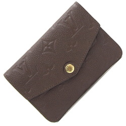 Louis Vuitton Coin Case Monogram Empreinte Pochette Cle M60636 Tail Purse Card Compact Wallet Key Ring LOUIS VUITTON