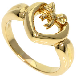 Tiffany Heart with Bowl Ring, 18K Yellow Gold, Women's, TIFFANY&Co.