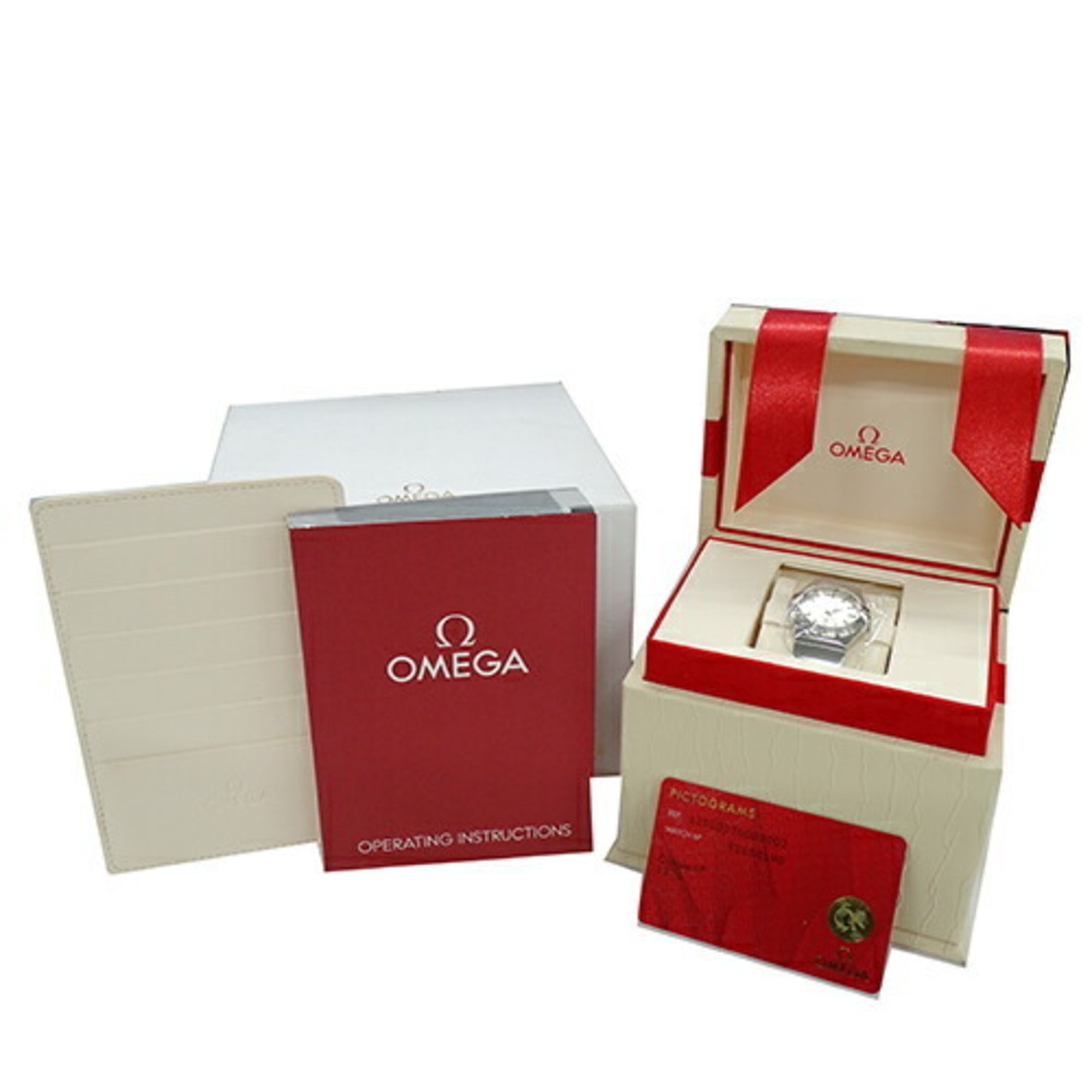 OMEGA Constellation 123.10.27.60.02.002 Ladies' Watch Quartz Stainless Steel SS Silver Polished