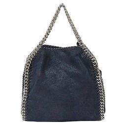Stella McCartney Bags Women's Handbags Tote Shoulder 2way Falabella Navy Blue Chain Compact