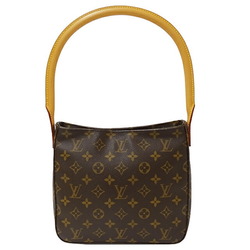 Louis Vuitton LOUIS VUITTON Bag Monogram Ladies Shoulder Looping MM Brown M51146