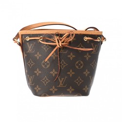 LOUIS VUITTON Louis Vuitton Monogram Nano Noe Brown M41346 Women's Canvas Shoulder Bag