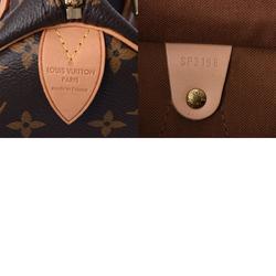 LOUIS VUITTON Louis Vuitton Monogram Speedy 30 Current Brown M41108 Women's Canvas Handbag