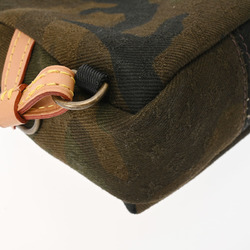 LOUIS VUITTON Louis Vuitton Supreme Collaboration Apollo Back Bag Nano Camouflage Type Khaki - Unisex Canvas Pouch