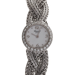 CHOPARD Chopard Diamond Bezel 10/5087 Ladies WG Watch Quartz White Dial