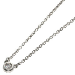 Tiffany & Co. by the Yard 1P Diamond Necklace Silver Women's TIFFANY