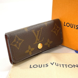 LOUIS VUITTON Louis Vuitton Multicle 4 M69517 Key Case Monogram Canvas Brown Unisex F4013853