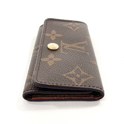 LOUIS VUITTON Louis Vuitton Multicle 4 M69517 Key Case Monogram Canvas Brown Unisex F4013853