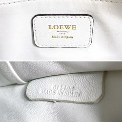 LOEWE Amazona 23 Handbag Leather White Women's F4013885
